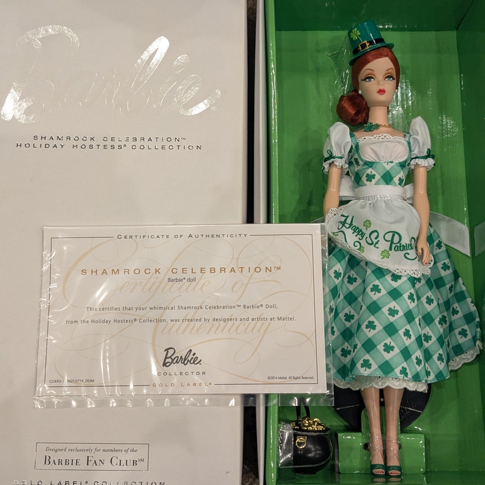 Barbie Shamrock Celebration Doll - Special Edition : Collectable